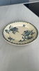 Old round ironstone plate from Gien, Chardons model - serving plate.