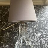 Baccarat crystal twisted decor lamp