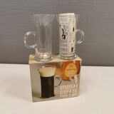 Original Irish coffee glasses from Arabia Finland, estimated 1980s, designed by Heikki Orvola