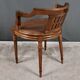 Small Office Armchair in Walnut, Louis XVI style – Late 19th century