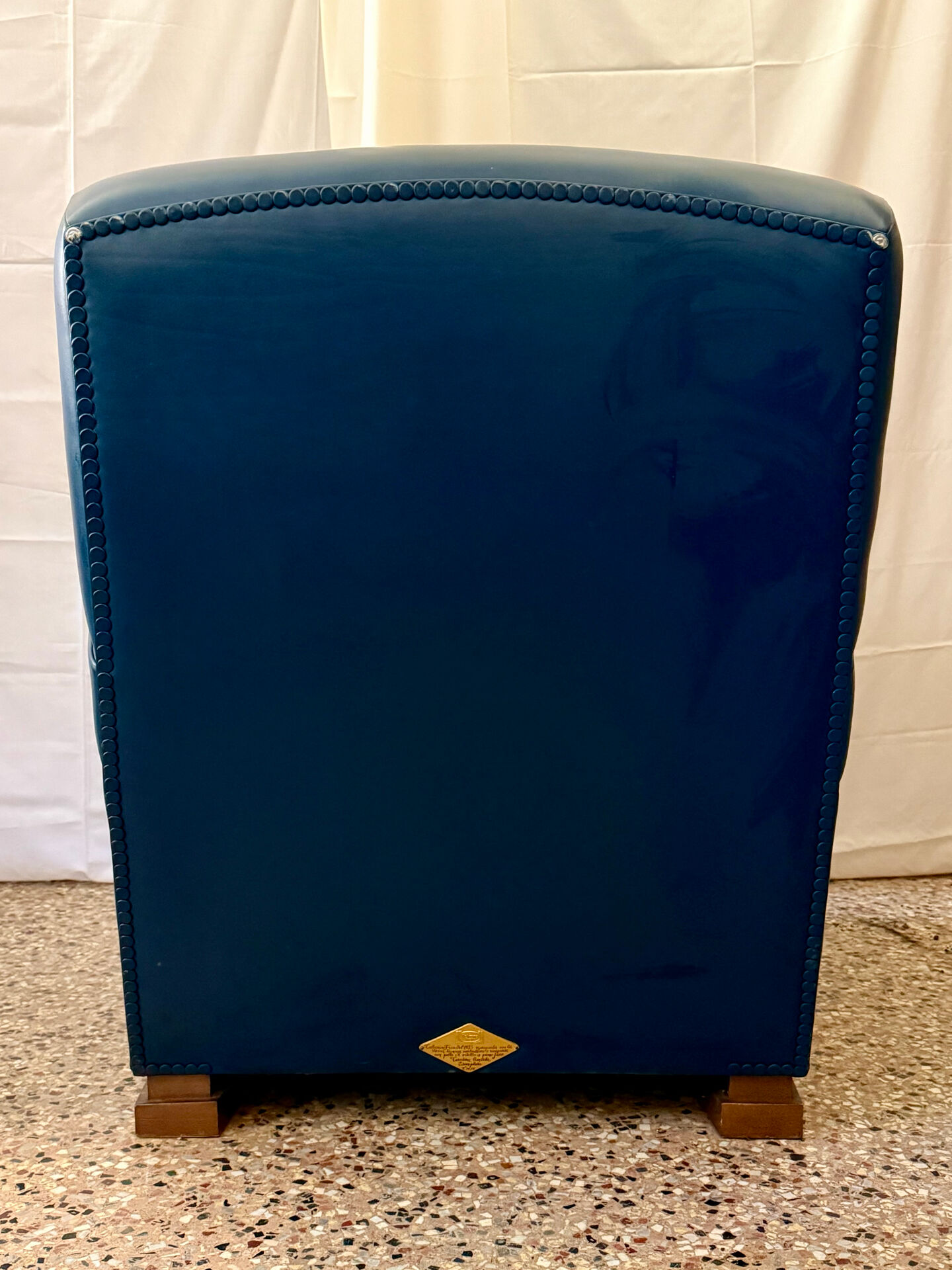 Tabarin Armchair in Leather by Poltrona Frau