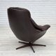 1970s, Danish design by H.W.Klein, swivel chair, for Bramin Møbler.