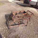 Wicker and rattan armchair 1900