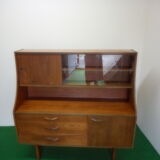 Glazed teak vintage buffet