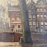 Vue d’Amsterdam signée Guildemeister