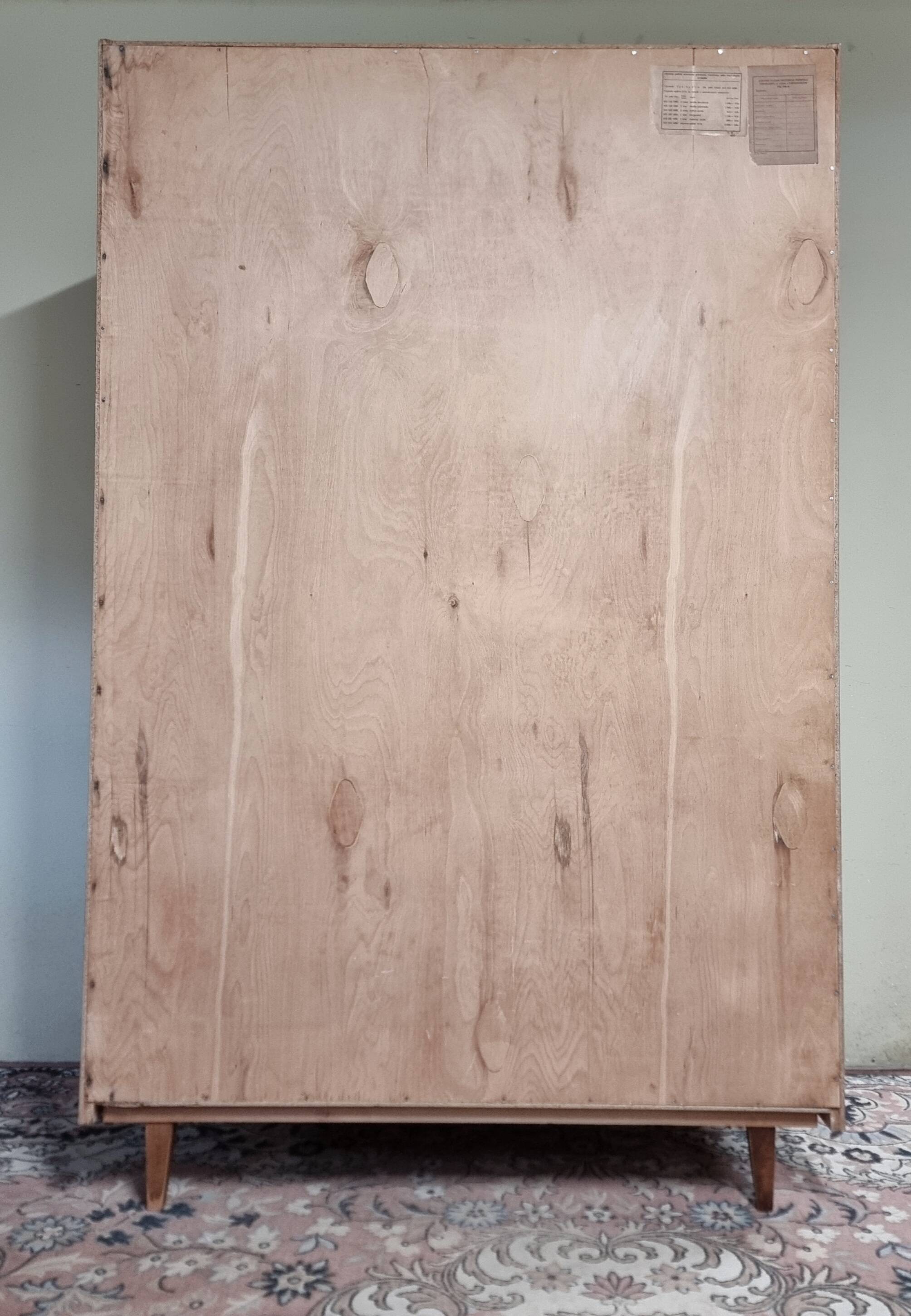 Vintage Wardrobe in Walnut, 1970s