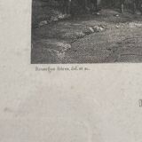 Lithograph of Rome by the Rouargue brothers 1850