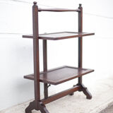 Wooden folding table, cake presentation support, side table, cake stand