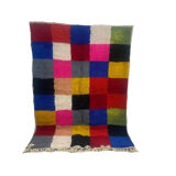 Handmade Moroccan Berber carpet 240 x 154 CM