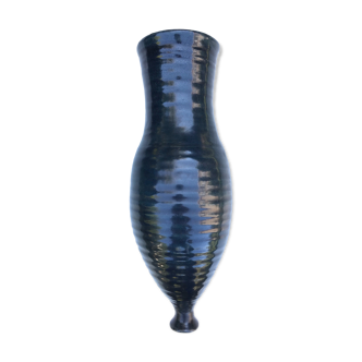 Ceramic wall bottle accolay vintage 60 s