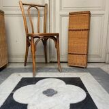 Rattan storage basket