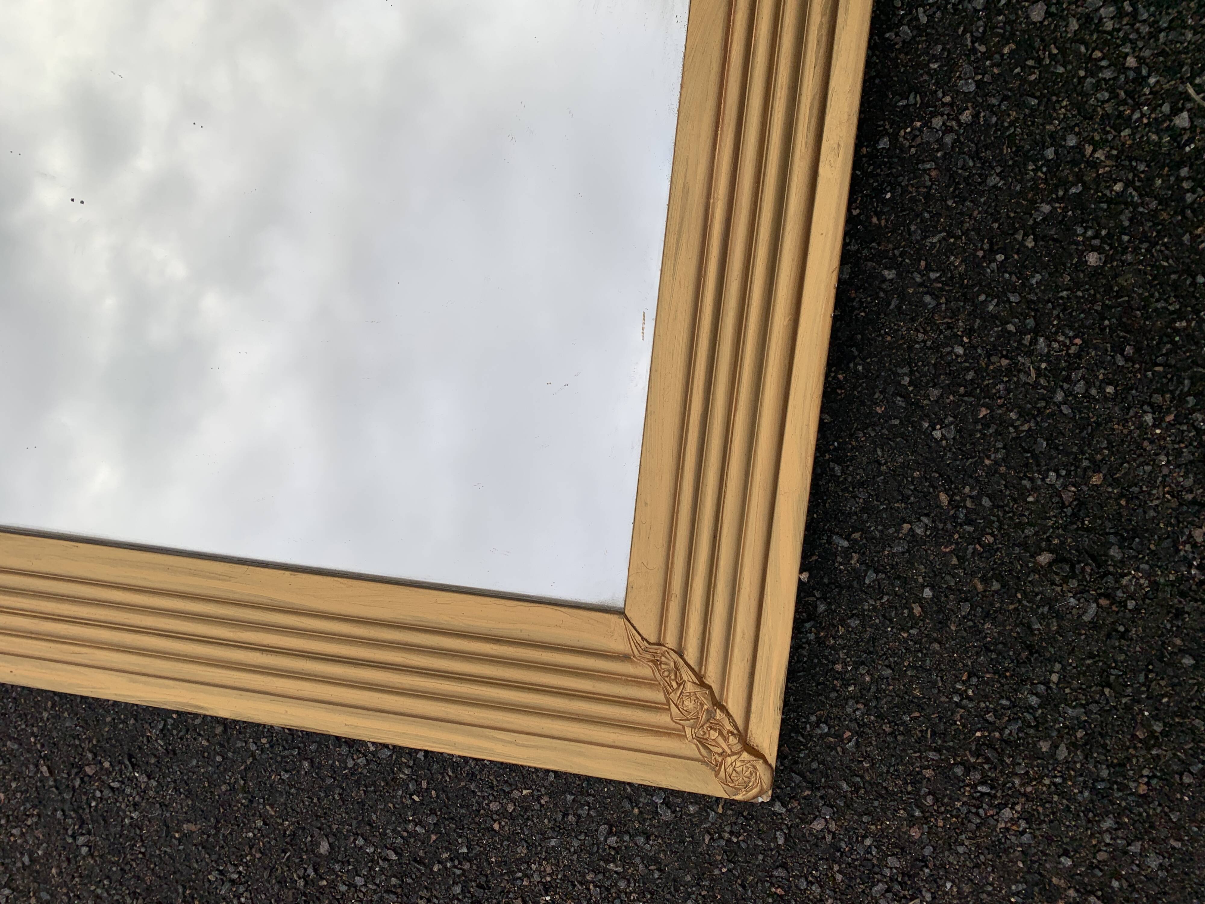 Old art deco style mirror