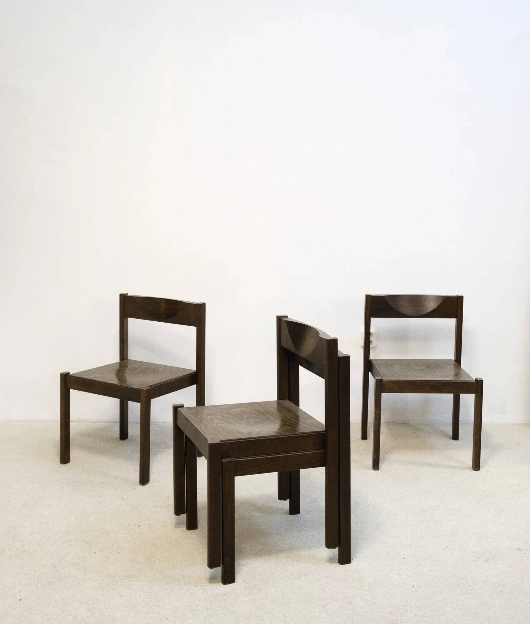Set de 4 chaises Santo par Edlef Bandixen pour Dietiker 1960s