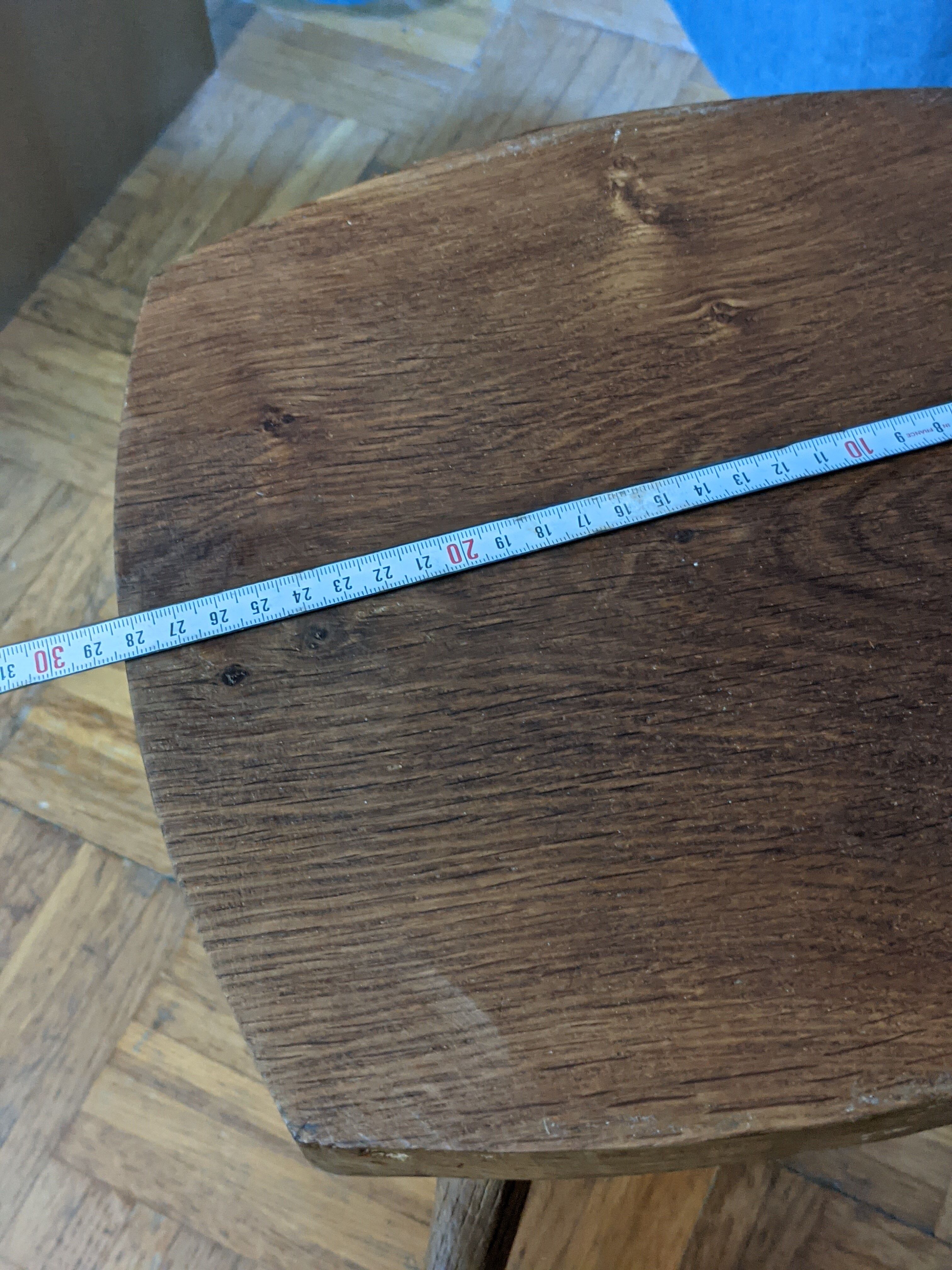 Vintage compass foot stool