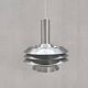 Suspension Aluminium par Lyskaer Belysning 1960s