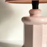 LAMPE Céramique Rose VINTAGE