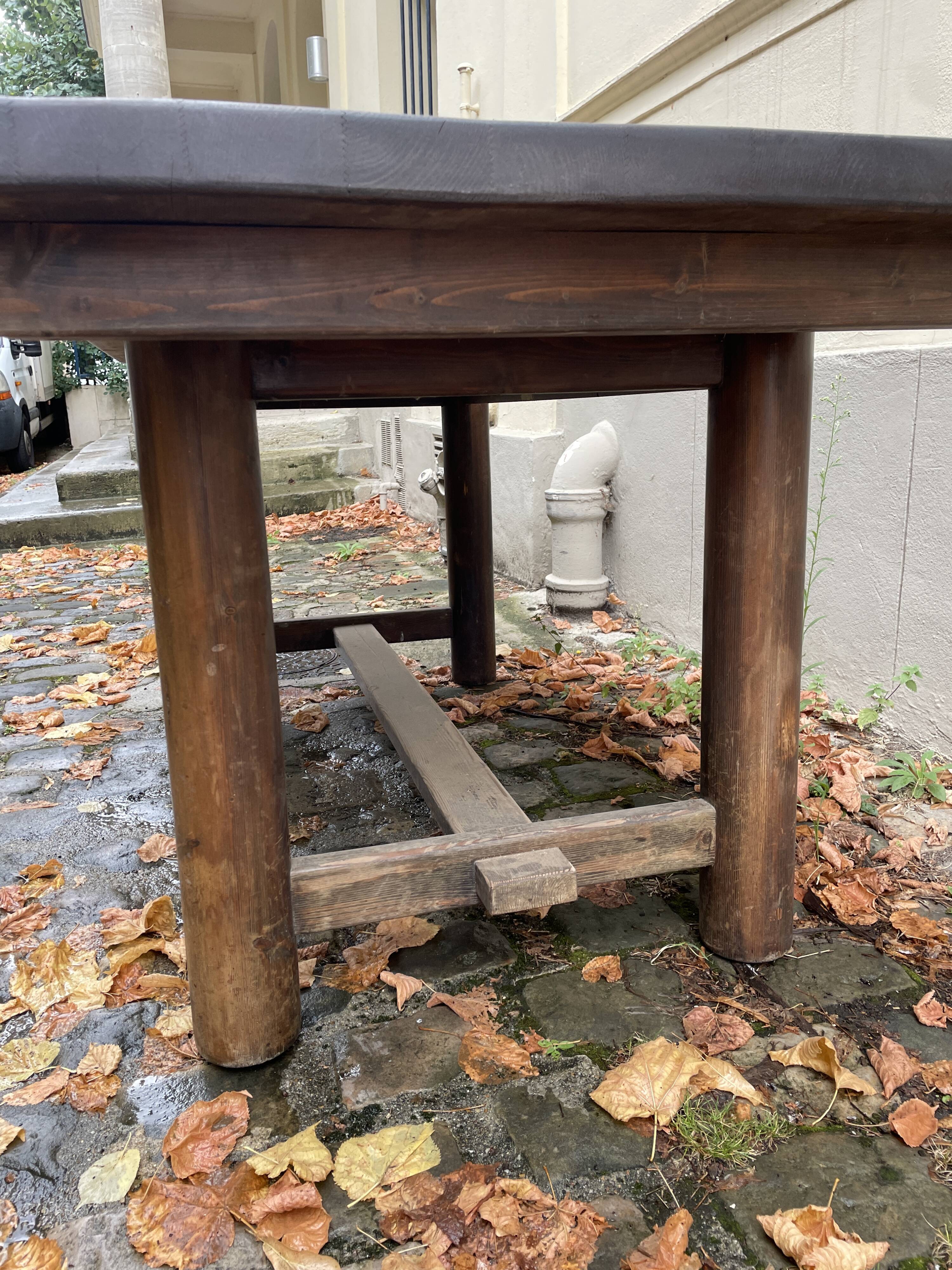 Rustic farmhouse table