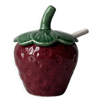 Strawberry slushy jam pot