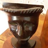 Greenhouses books bronze and wood african art