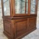 Vitrine ancienne en chêne français – Vitrine de musée d’un château de Bourgogne – vers 1900