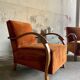 Pair of vintage armchairs