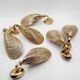 Pair of Bronze Mussel Shell Maison Jansen style Sconces -(2 pairs avail