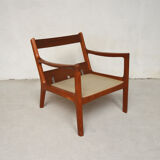 Paire de fauteuils danois Ole Wanscher 1960