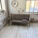 Audoux and Minet cord bench