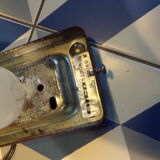 Wall lamp erco vintage blown glass