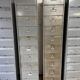 Set of 5 metal cabinet with industrial valves