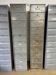 Set of 5 metal cabinet with industrial valves