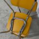 Pair of mustard-colored 70s welded Skai chairs