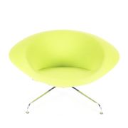 Set of 2 Green Kirk lounge chair by René Holten for Artifort, 1990