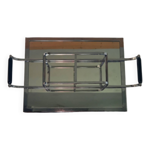 Plateau miroir bauhaus