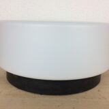 Round opaline and bakelite wall light rzb leuchten