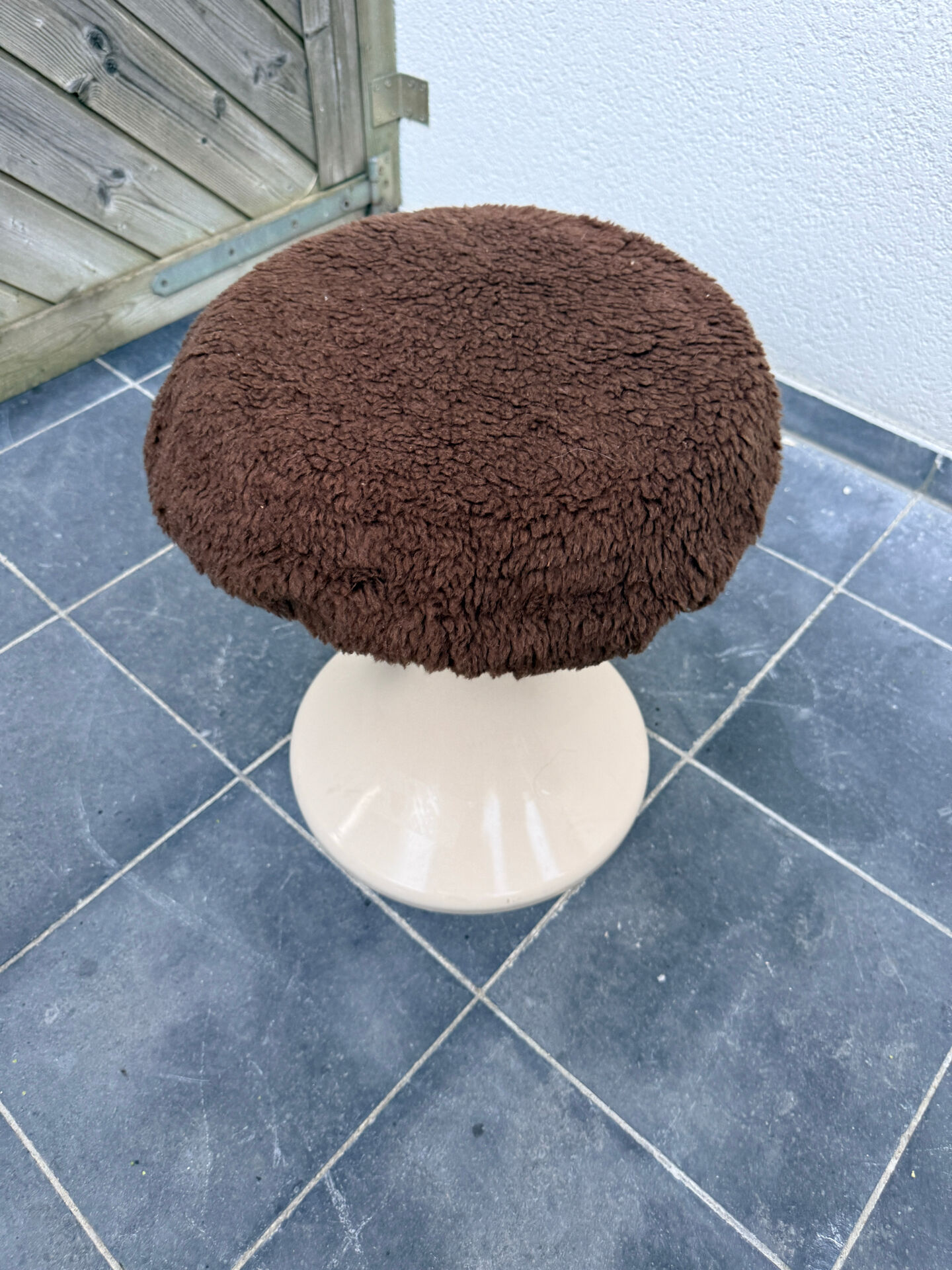 Space Age stool German 70s – attributed to EMSA – Western Germany
