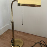 Lampe à poser en laiton 1970