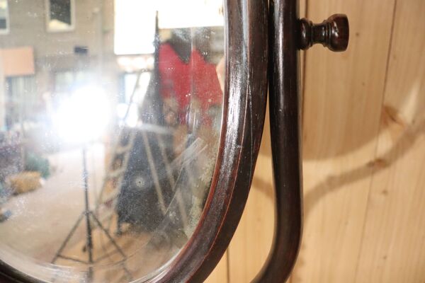 Meuble de toilette bois courbé style Thonet