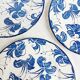 Set of 3 dessert plates Royal Tudor Orchid by Grindley
