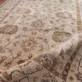 Vintage handmade Persian carpet, wool, ancient Iranian carpet, 163×104cm.