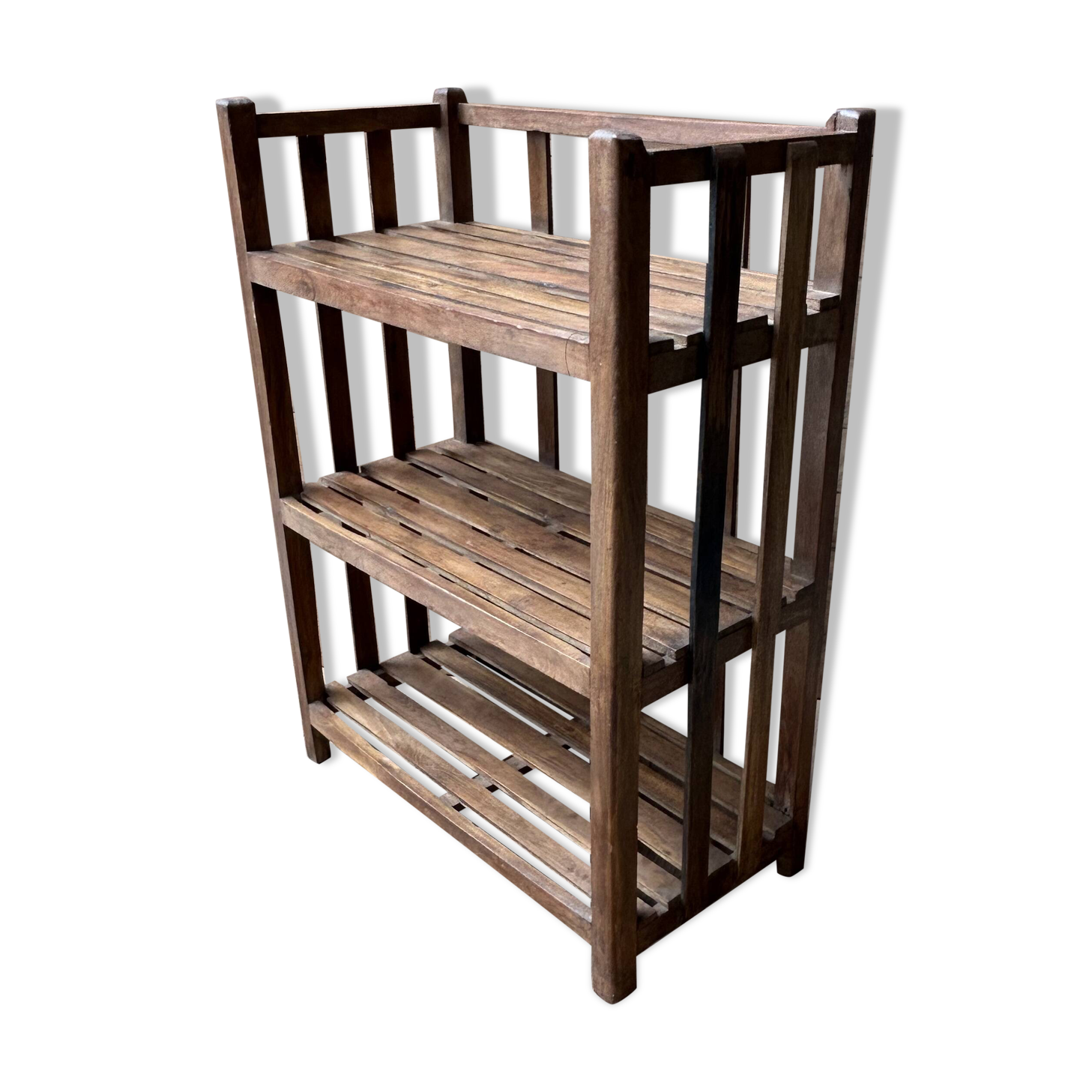 teak shelf from Burma