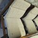 Lot de 8 chaises de salle à manger année 1980