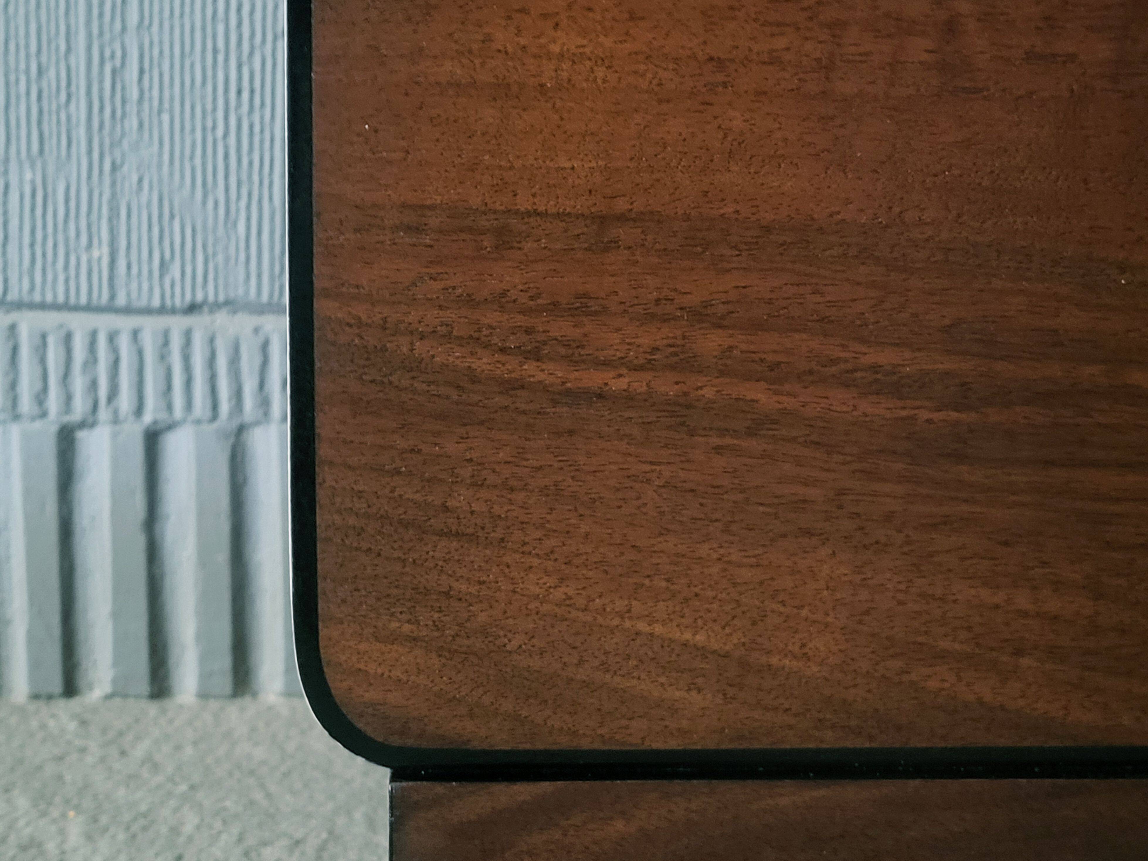 Art Deco coffee table by Waring & Gillow, 1930s, walnut, burr walnut top