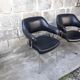 Paire de fauteuils vintage