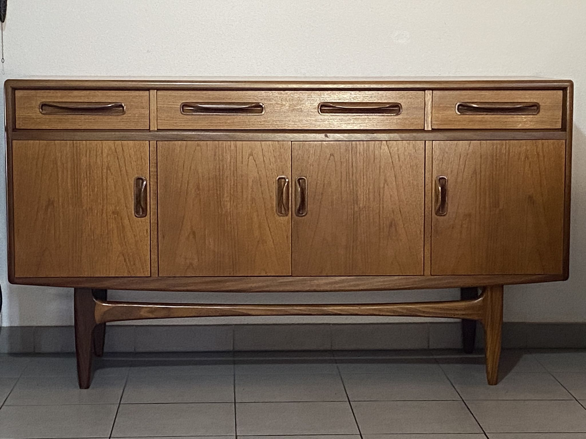 Scandinavian teak row G-Plan By Victor Wilkins 1960