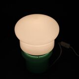 1960s Opaline Glass Table Lamp, Czechoslovakia