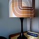 Foot lamp tulip Paloma seventies pattern