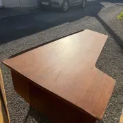 Boomerang Desk in teak – Peter Løvig Nielsen, Denmark, 1960s