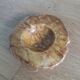 Alabaster ashtray caramel from Italy