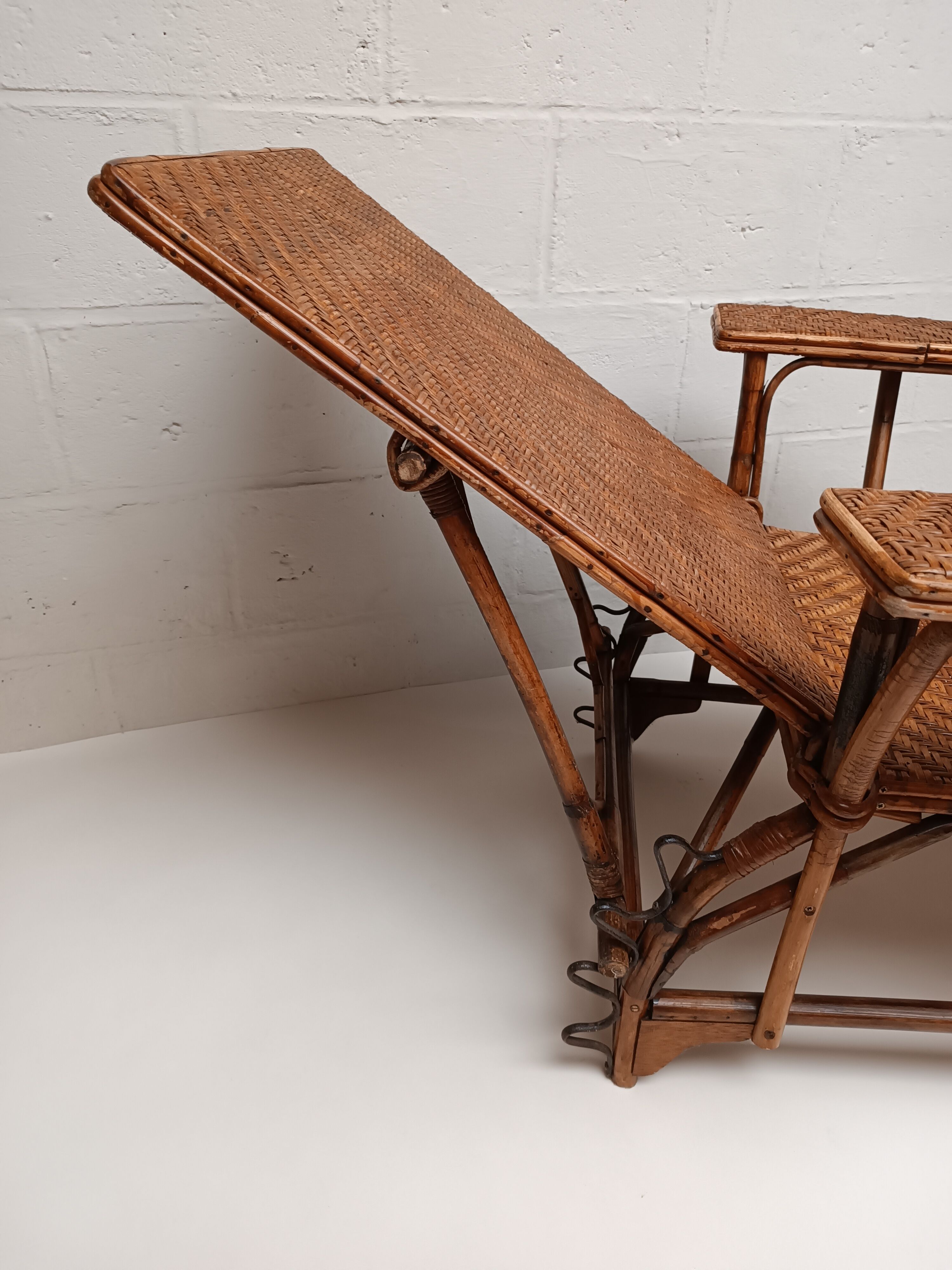 Antique rattan chair 1900